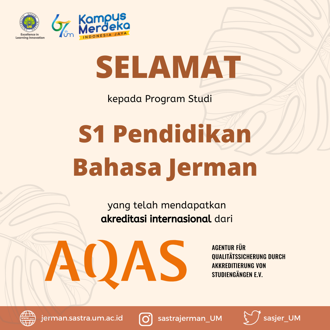 Akreditasi Internasional dari AQAS
